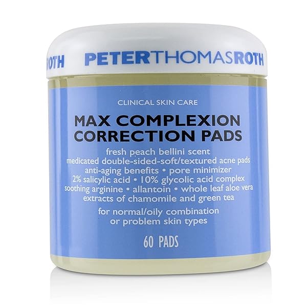 PETER THOMAS ROTH MAX COMPLEXION CORRECTION PADS 60PADS