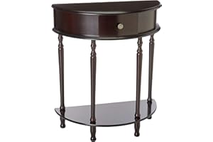FRENCHI FURNITURE Frenchi Home Furnishing End Table/Side Table, Espresso Finish