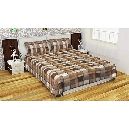 Fabture One Woollen Bedsheet and Two Pillow Covers