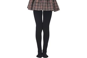 EVERSWE Girls Winter Warm Fleece Lined Tights Thick Dance Tights