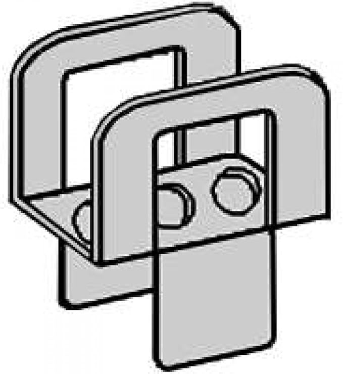 Plywood Clip 5/8in Galv Steel Hardware