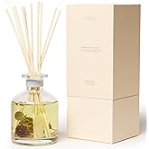 Benevolence LA Pacific Driftwood Reed Diffuser | Eucalyptus, Fig & Sandalwood | Home Fragrance Diffuser for Bathroom | Long-Lasting Scent Sticks | Sun-Kissed Collection