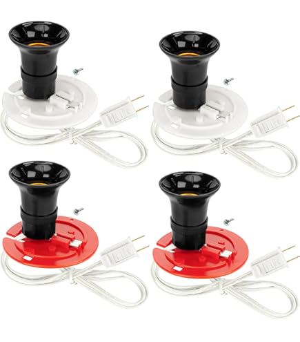 Amazon.com: 4 Pack Blow Mold Light Kit Replacement – Light Cords