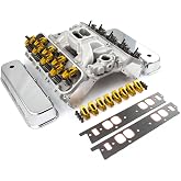 Speedmaster PCE435.1014 Compatible with Chevy BBC 396 Solid FT Cylinder Head Top End Engine Combo Kit