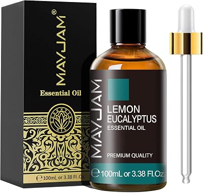 MAYJAM Lemon Eucalyptus Essential Oils 100ML Diffuser DIY Home Office