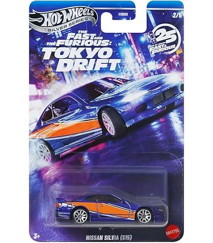 Amazon.com: Hot Wheels Fast Rewind Fast & Furious Nissan Silvia