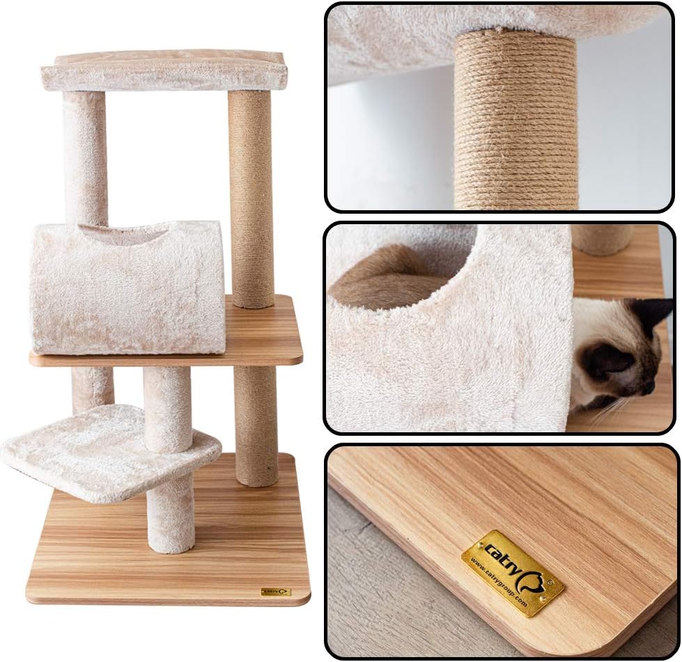 Catry, Large Activity Cat Tree (CT19511) : Pet Supplies