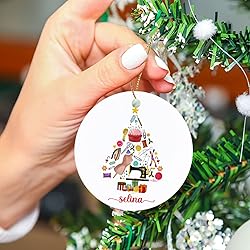 Personalized Sewing Tools Christmas Ornament