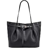 Montana West Tote Bag for Women Designer Purses and Handbags with Belted Detailing