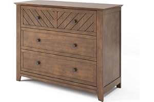 Child Craft Atwood 3 Drawer Dresser for Nursery or Bedroom, Plenty of Storage, Anti-Tip Kit Included to Prevent Tipping, Non-Toxic, Baby Safe Finish (Cocoa Bean)