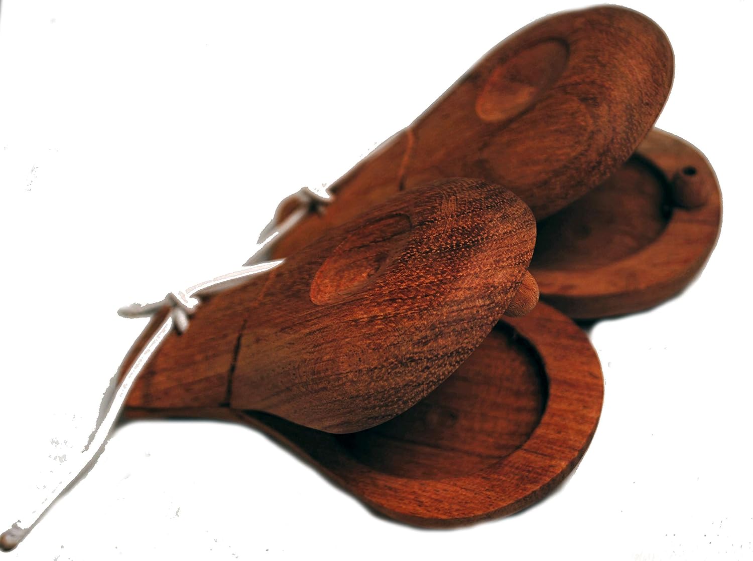 Pair of Traditional Wooden Spanish Flamenco made from