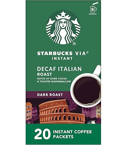 Amazon.com : Starbucks VIA Ready Brew Italian Roast Coffee 1.4oz