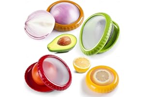 Avocado Saver and Onion Storage Set,Silicone Fruit Vegetable Anti-oxidation Box,Reusable Fresh Pod Food Storage(avocado)