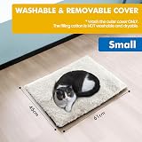MORA PETS Self Heating Cat Bed 61 x 45 cm Non-Slip Removable Cover view 5