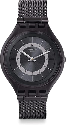 Swatch Reloj Analógico para Mujer de Cuarzo con Correa en Acero Inoxidable SVUB105M