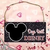 Pixie's Gifts Days Until Disney Chalkboard, Family Vacation Countdown view 7