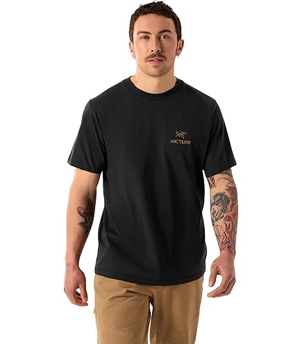 Amazon.com: Arc'teryx Kragg Cotton Little Bird Crew Shirt SS