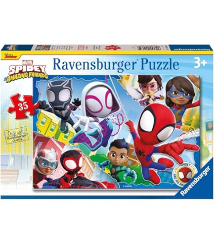 Preschool Puzzle Bundle Spidey And His Amazing Friends Floor Puzzle Set ...