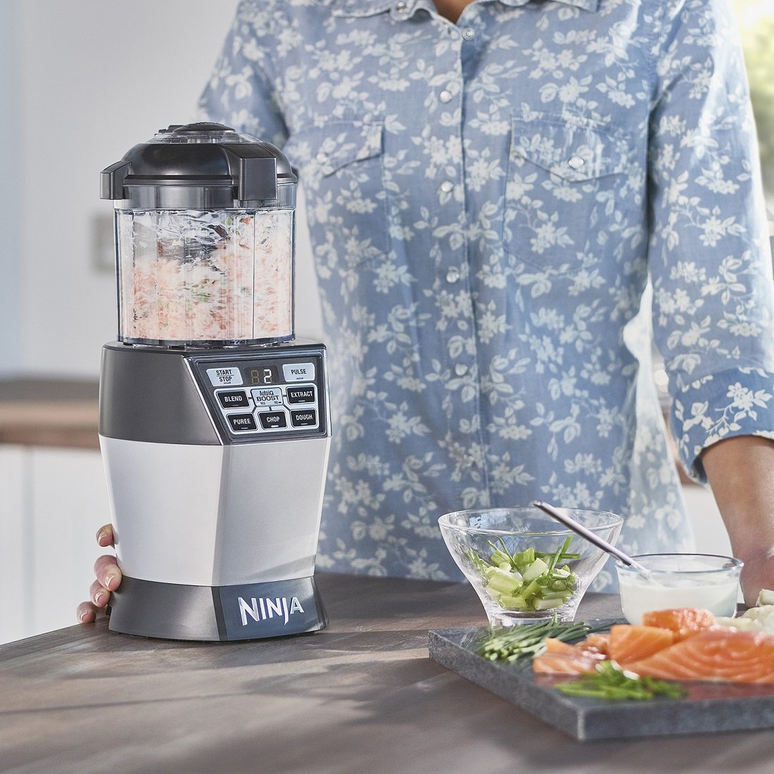Nutir Ninja Ninja 1200W Ultimate Chopper, Blender & Mini Food Processor