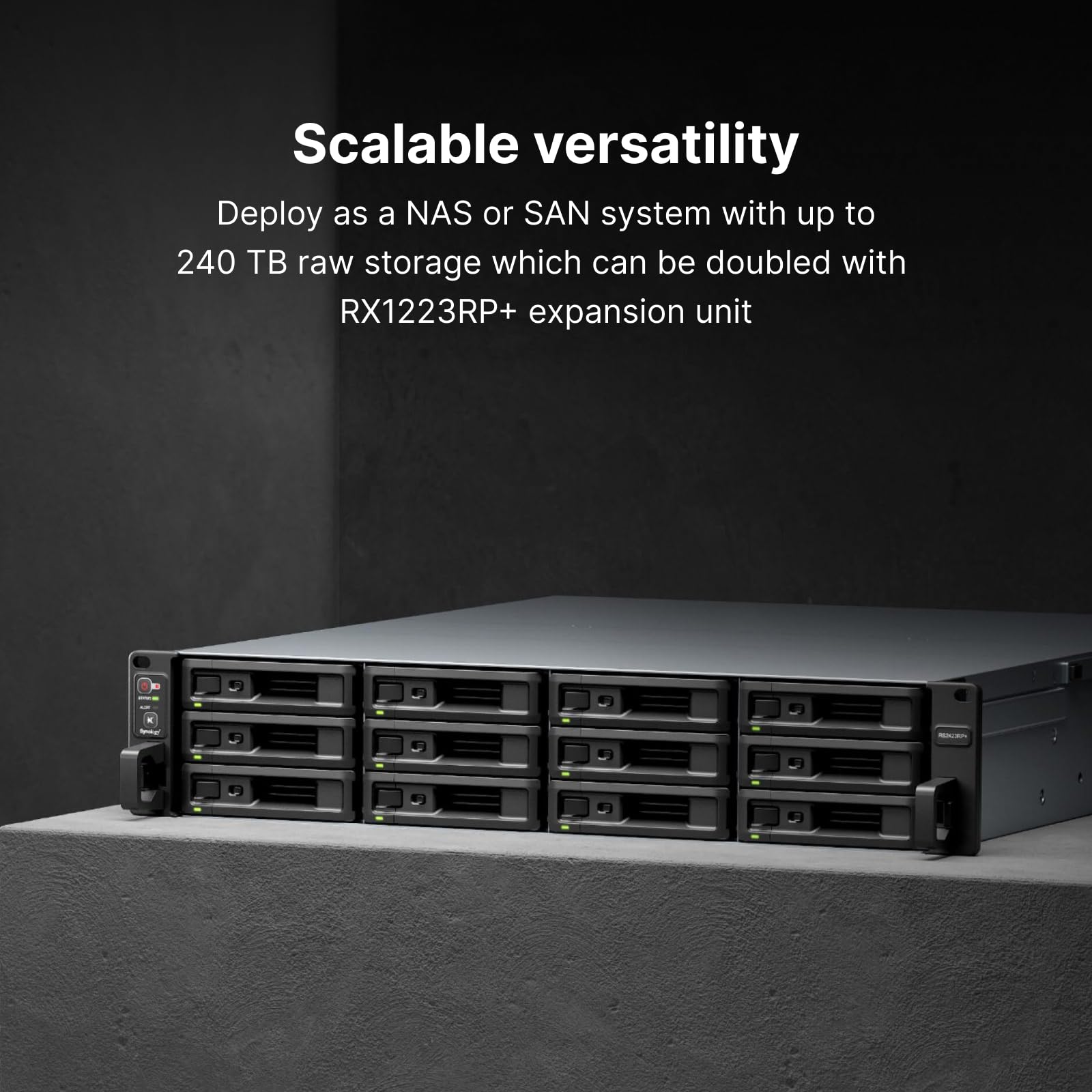 Synology 12-Bay RackStation RS2423RP+ (Diskless)