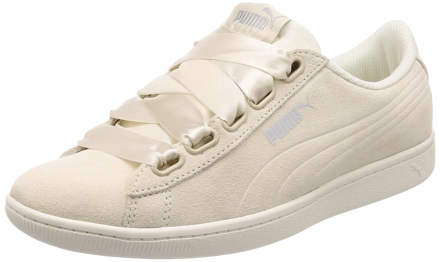 puma vikky ribbon white