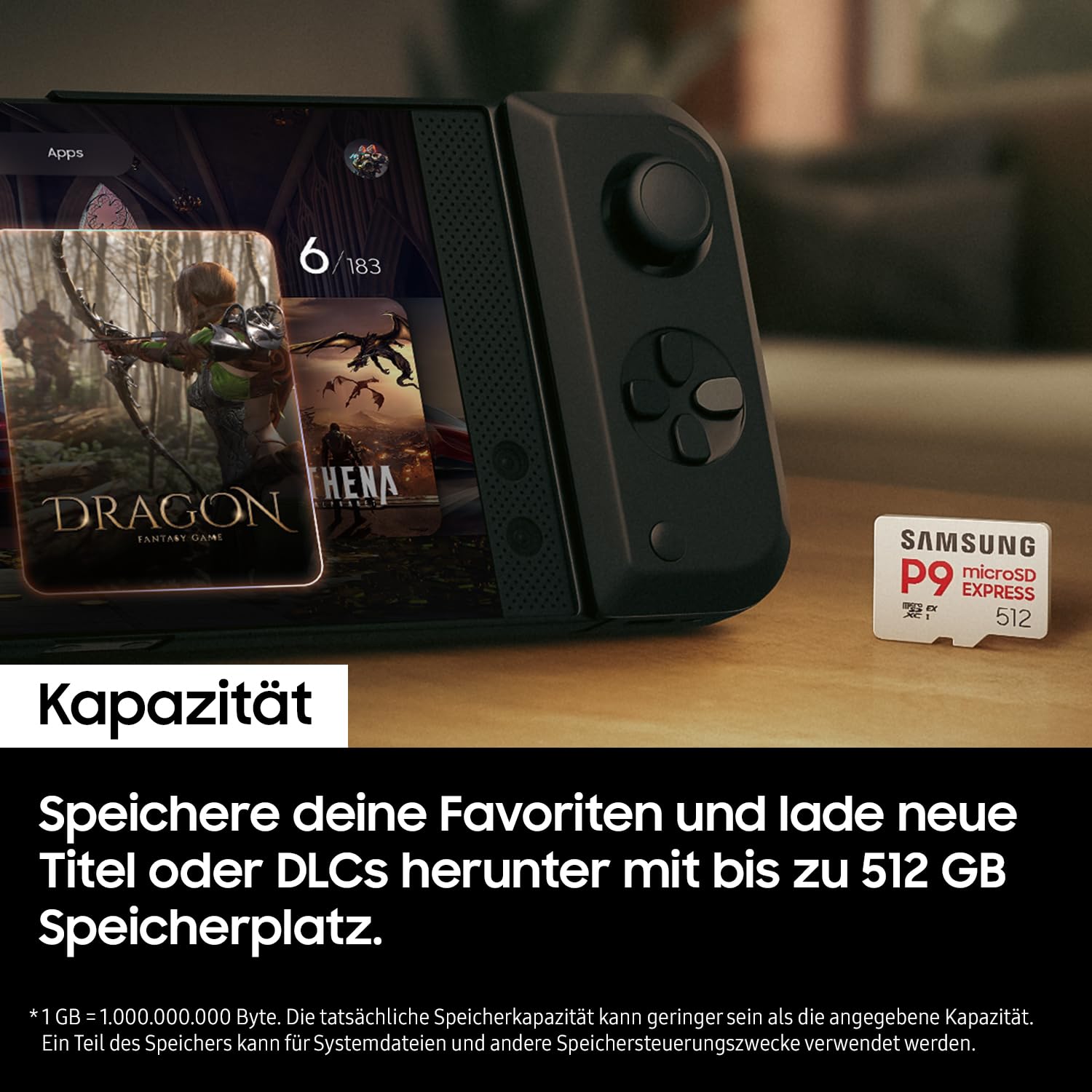 Samsung P9 Express microSD Express 512 GB, High-Speed Gaming Speicherkarte für Nintendo Switch 2, bis 800 MB/s Lesen, bis 310 MB/s Schreiben, Für 4K UHD Video, Konsolen und Kameras, MB-MK512T/WW 6