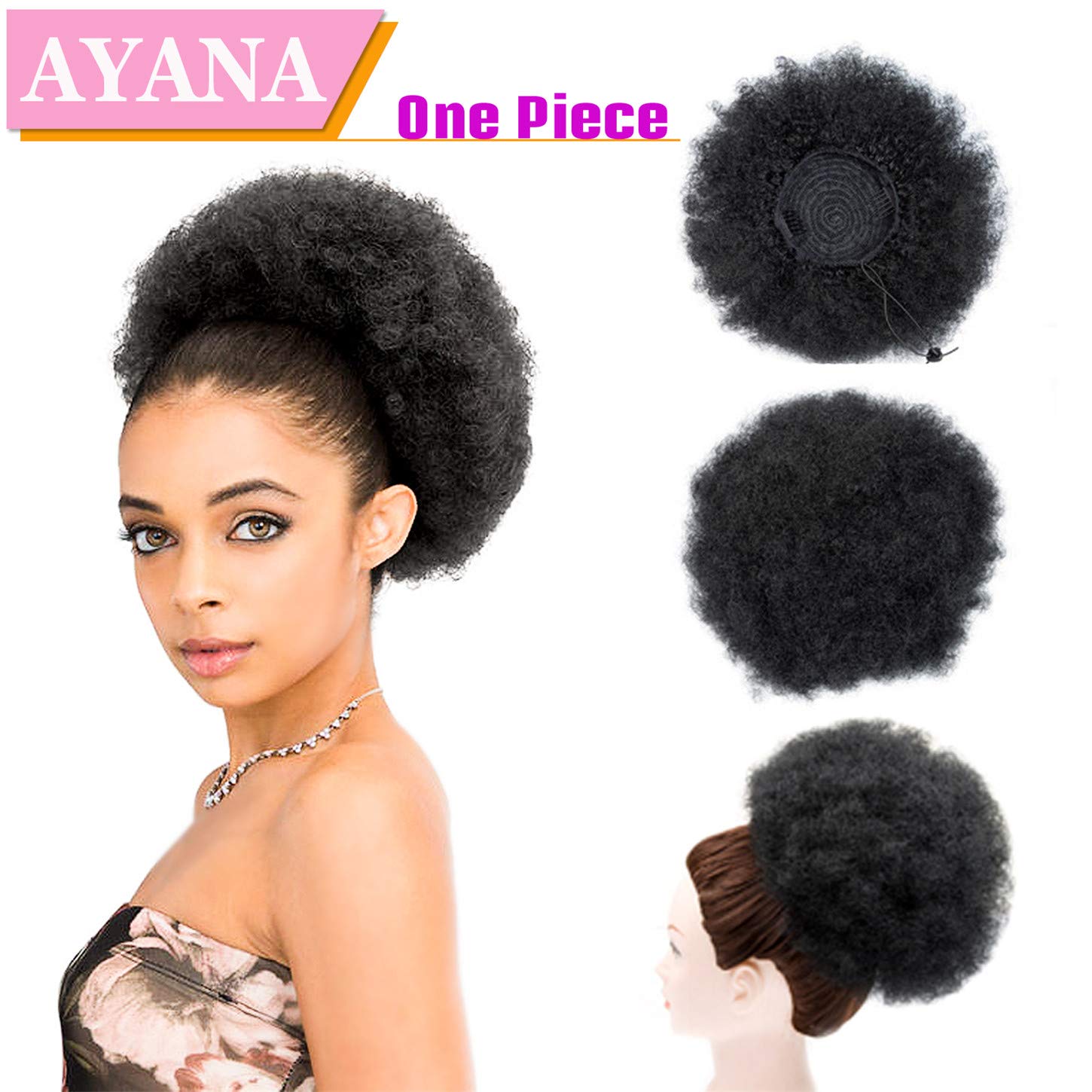 Buy Ayana 11 Inch Afro Drawstring Ponytail Synthetic Curly Hair