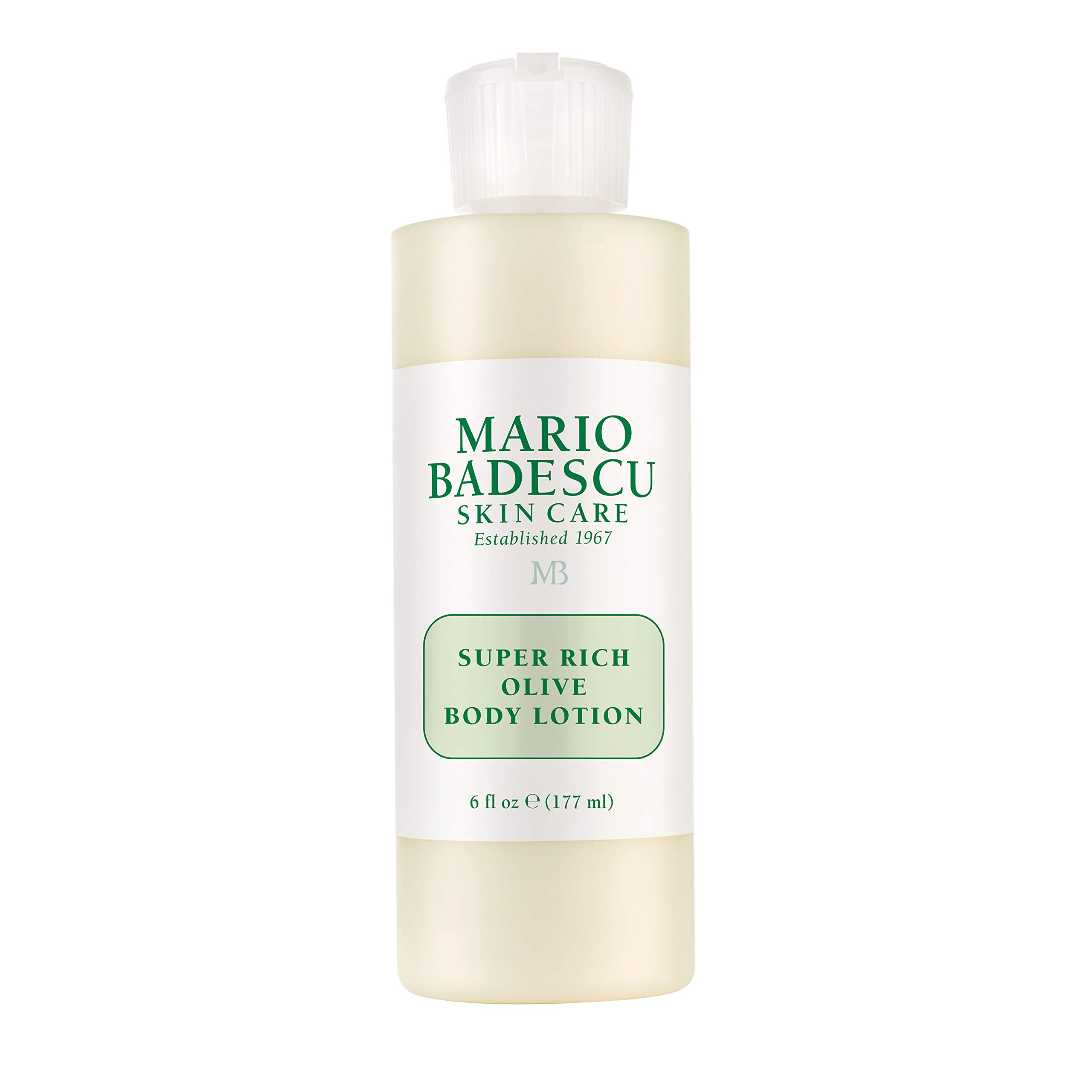 Photo 1 of Mario Badescu Super Rich Olive Body Lotion for Dry Skin, Non-Greasy and Creamy Moisturizer Infused with Olive Oil, Ideal for All Skin Types, 6 Fl Oz