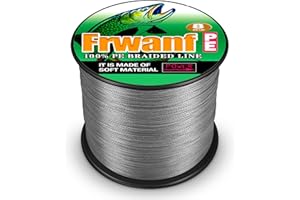Frwanf Braided Fishing Line 8 Strands of Super Strong PE Fishing line Extreme Power Fishing Braided line is Used for Saltwater and Freshwater Fishing