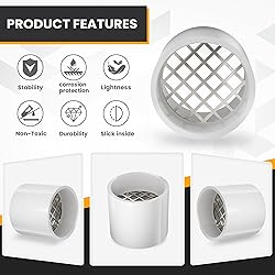 PVC Vent cap 1 pcs for 2'' Schedule