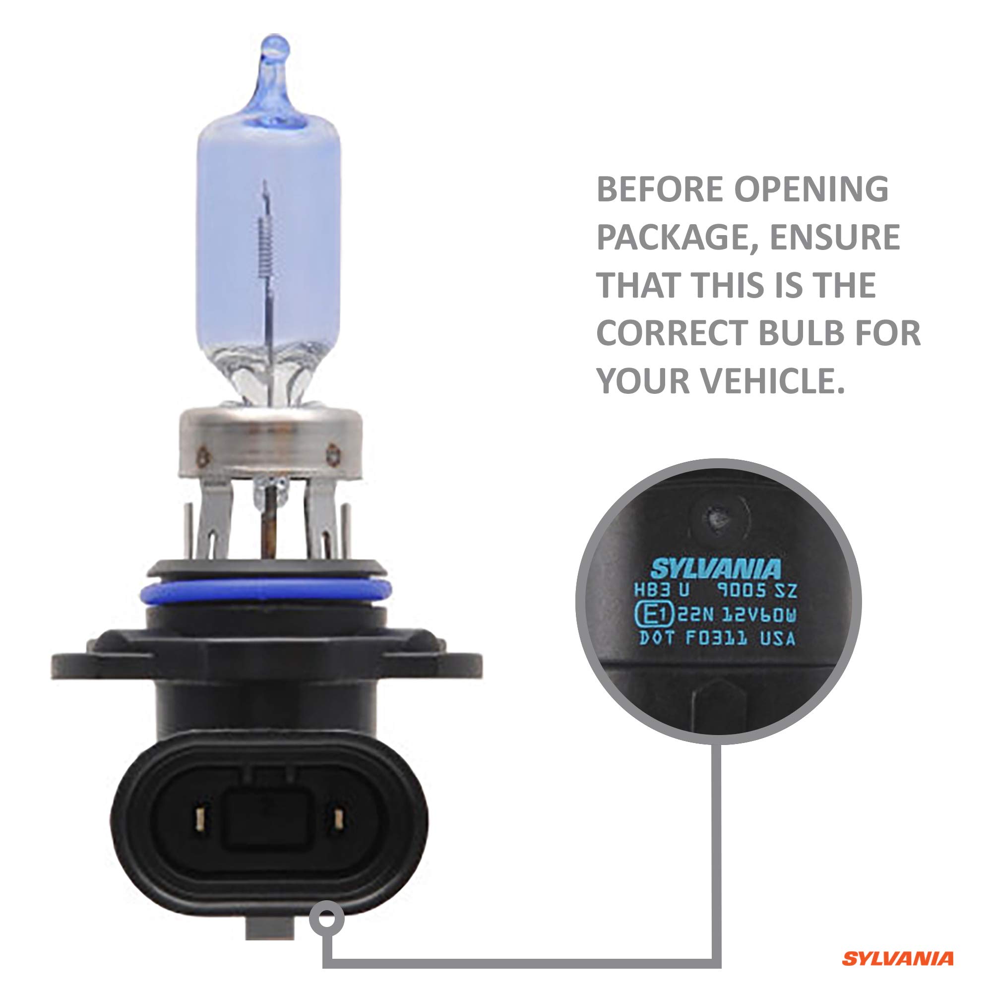Mua SYLVANIA - 9005 (HB3) SilverStar zXe High Performance Halogen ...