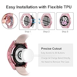 WINGLE Soft TPU Case for Galaxy Watch 5 Galaxy