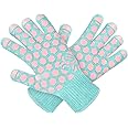 J H Heat Resistant Oven Glove: EN407 Certified 932 °F BBQ & Oven Mitts for Grlling, Baking, Kitchen, Camping,Fireplace Indoor&Outdoor 1 Pair