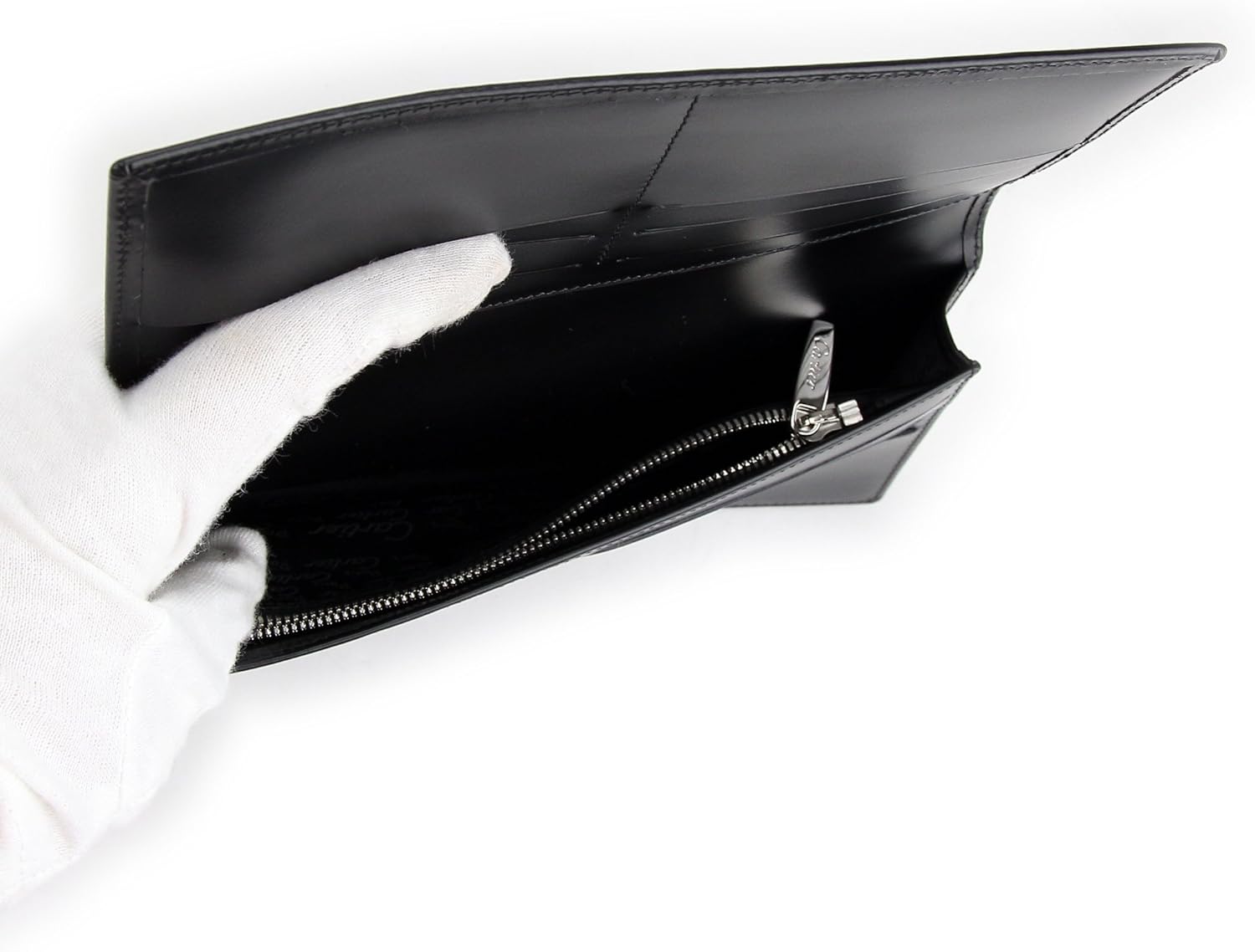 Amazon カルティエ Cartier L パシャ 長財布 ブラック 並行輸入品 財布