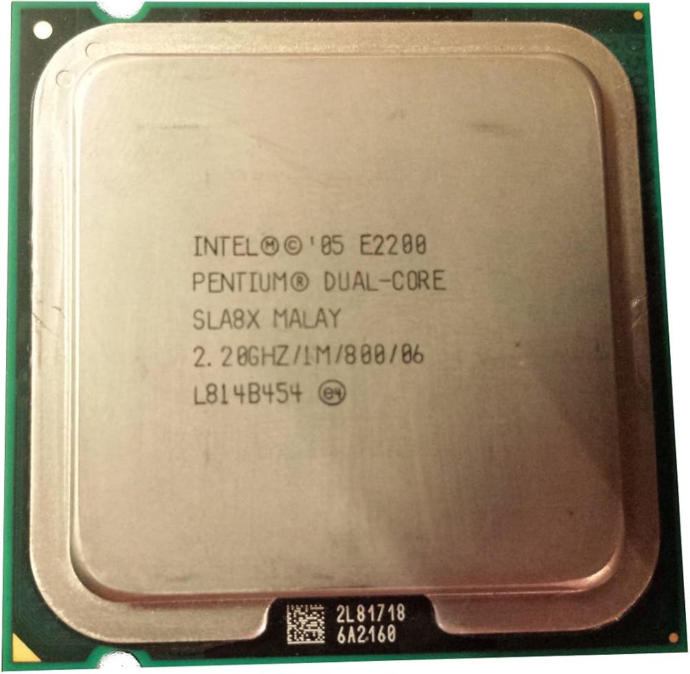 Intel Pentium E2200 2.2GHz Dual-Core LGA775 CPU Processor 1MB Cache