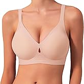 Women Wireless Bras No Underwire Seamless Push Up Full Coverage Supportive Bralettes Comfortable Everyday Bra