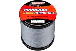 BAIKALBASS Braided Fishing Line 4 Strands Stronger Multifilament PE Braid Wire for Saltwater 6LB-100LB 110yards 328yards 547yards Super Strong Superline