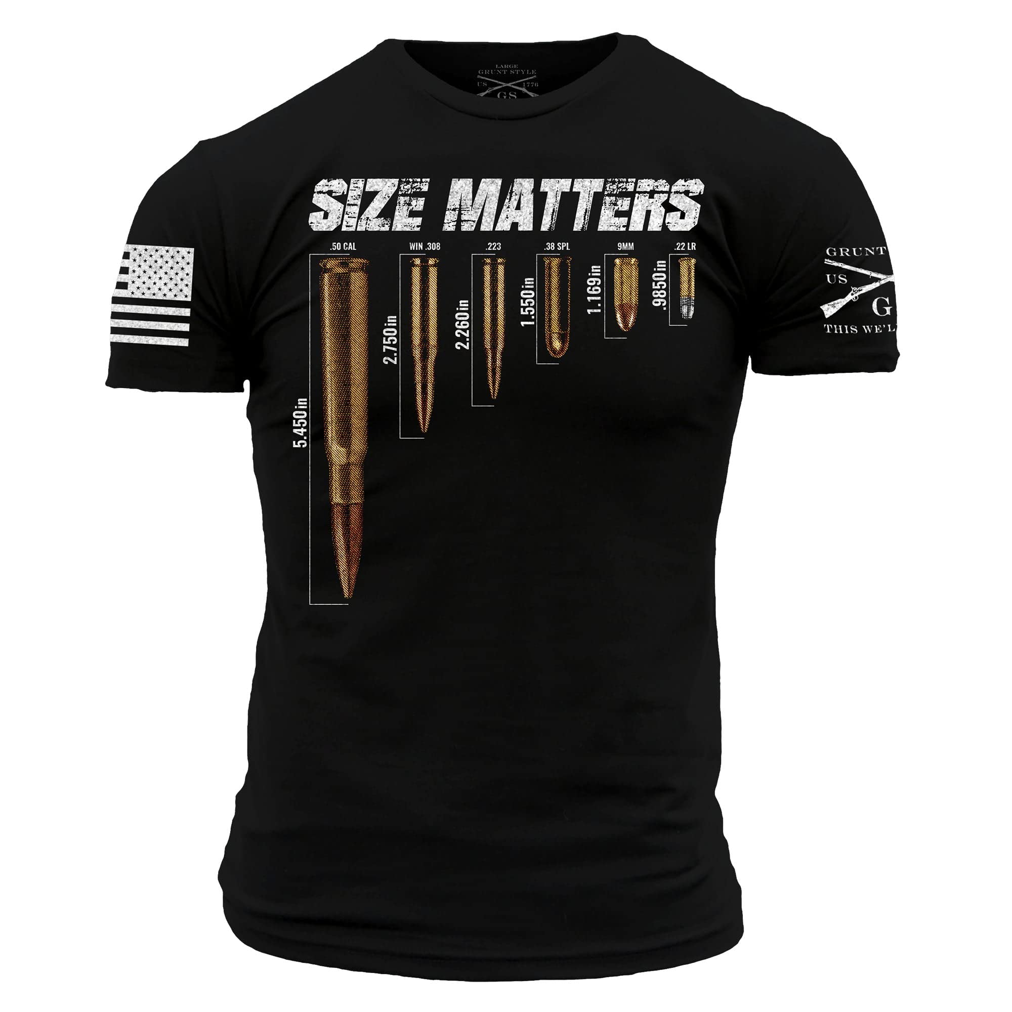 Grunt Style Size Matters Men's T-Shirt