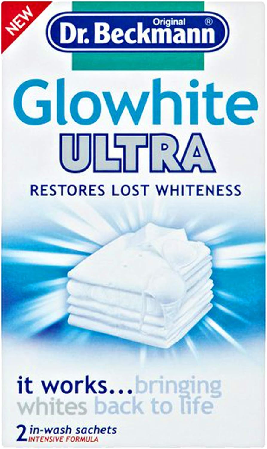Dr Beckmann Glowhite Ultra Fabric Whitener (2 x 40g Sachets): Amazon.co
