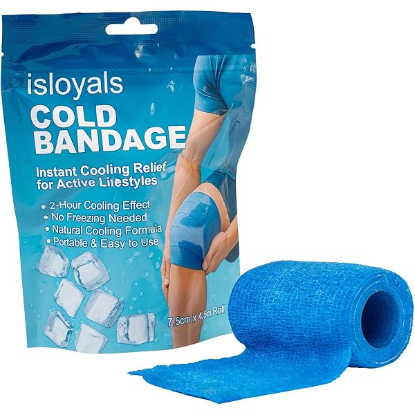 thumbnail image 2 of Geiserailie 2 Pcs Instant Cooling Ice Tape Self Sticking Compression... 2 of 10
