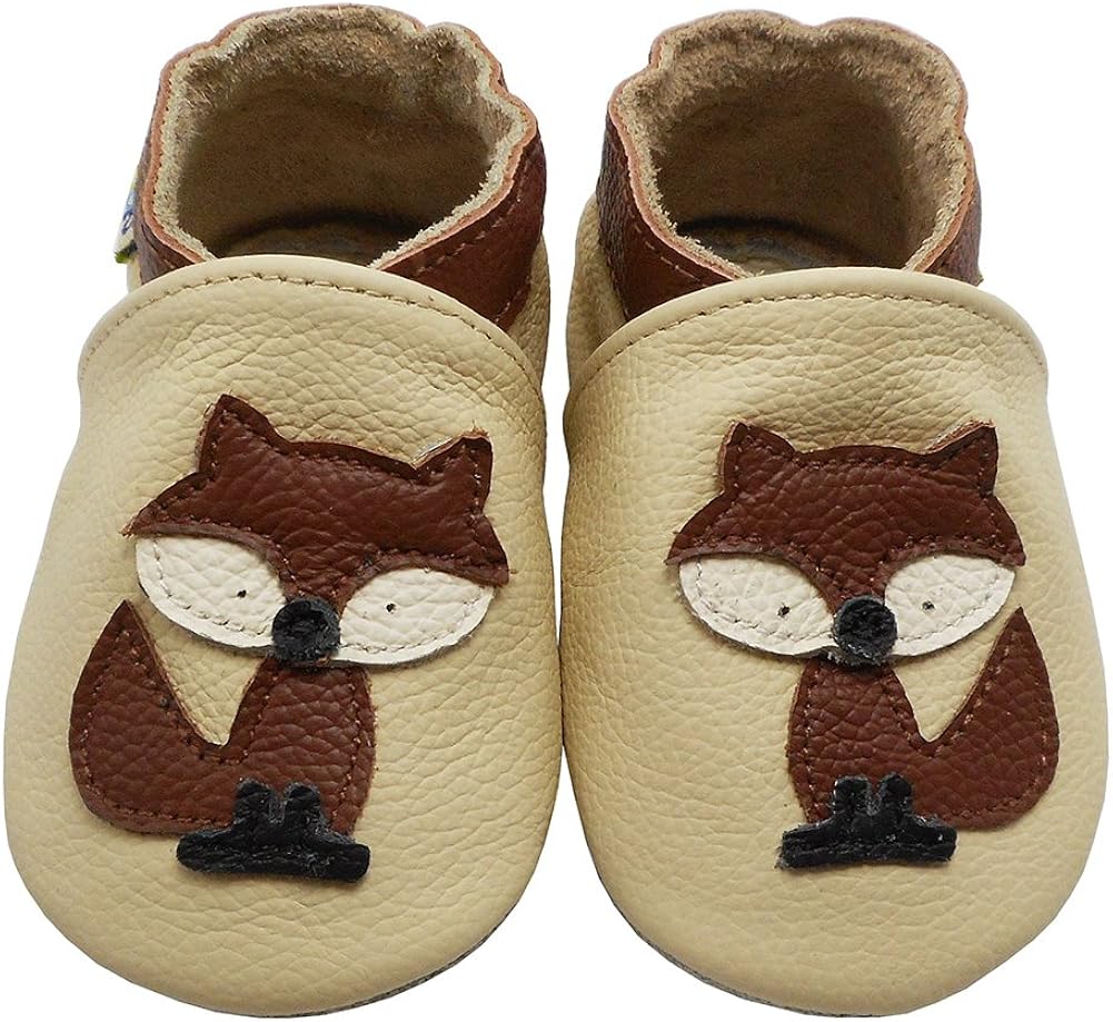  | YALION Soft Leather Baby Shoes Suede Sole Toddler Infant Crib Shoes First Walking Pre-Walker Multi-Designs | Slippers