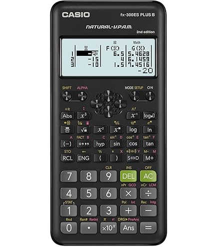 Amazon.com : Casio FX-82ES Plus-2 Scientific Calculator, 252