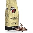 Caffe Vergnano 1882 Gran Aroma Whole Bean Arabica Medium Espresso Roast Coffee, 1.1lbs Bag - Italian Coffee Beans with Rich notes of Cocoa, Spices & Dried Fruit, Intensity 8/10-500g Bag