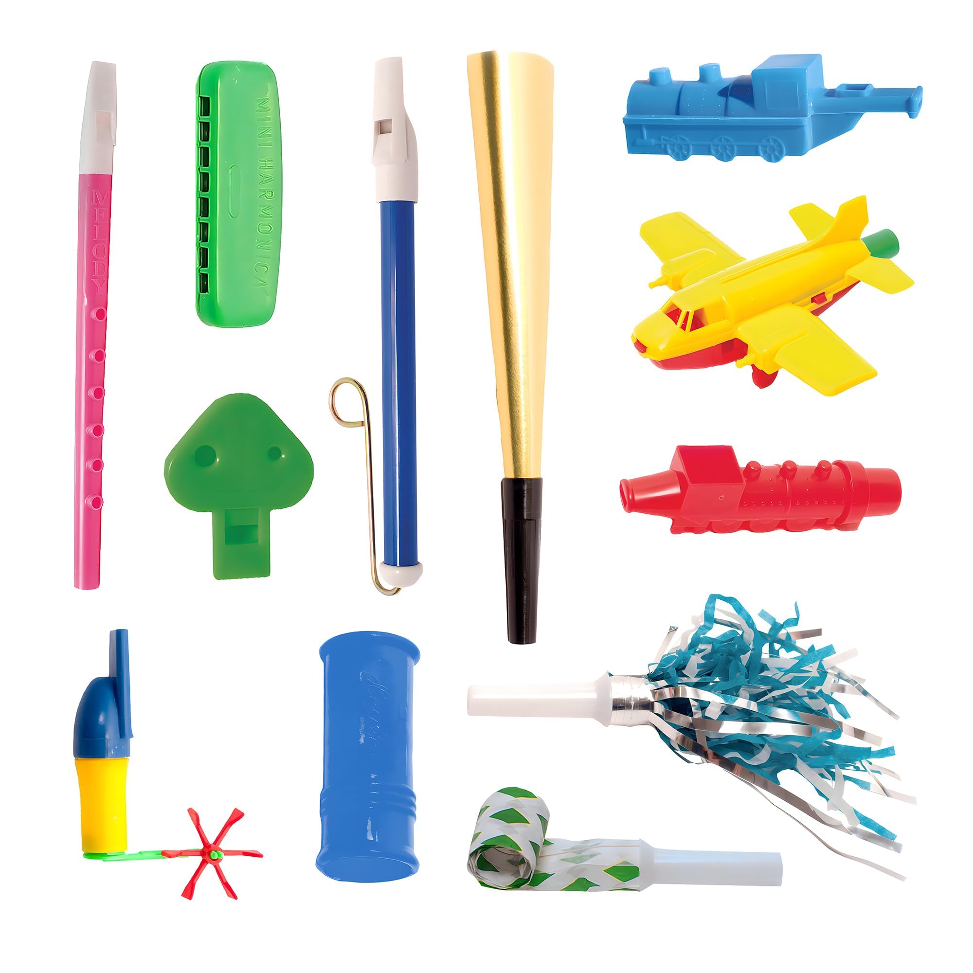 Photo 1 of TalkTools Horn Kit | Oral Motor Placement Therapy | Improve Speech, Tongue Lip Placement | Reduce or Eliminate Drooling | Abdominal Grading | Controlled Oral Airflow, and Speech Clarity - 12 Tools