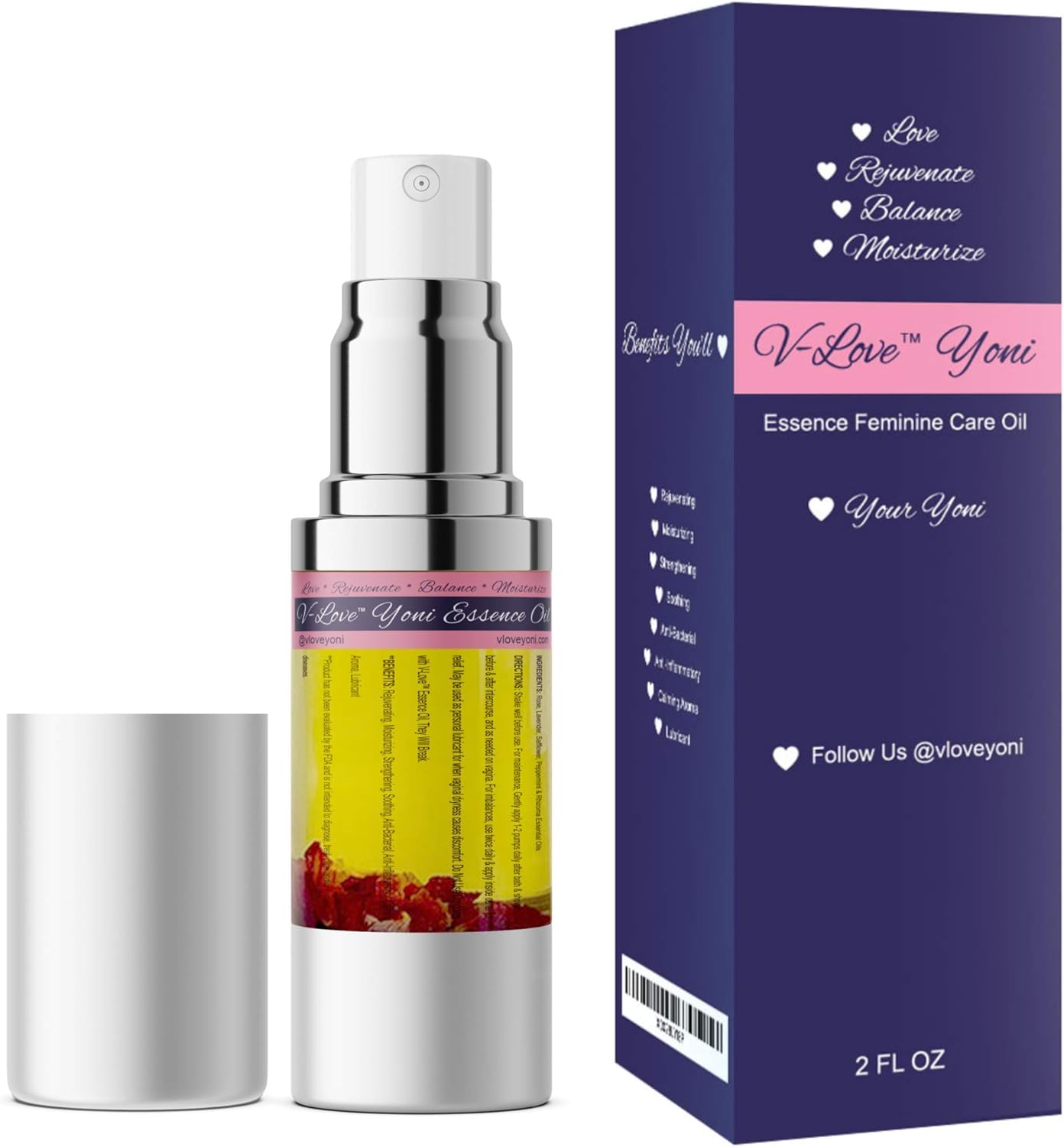 Amazon Com Yoni Essence Feminine Care Oil Hydrating And Moisturizing Essential Oil Blend With Rose Lavender Safflower Rhizona And Peppermint Aromatherapy Oil Blend For Women Health Personal Care