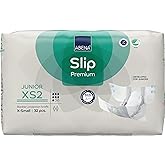 Abena Hypoallergenic Slip Junior Premium Incontinence Briefs, for Juniors Aged 5-15, Eco-Labeled, Level 2, 32 Count