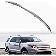 TJHSM Front Grille Upper Trim Chrome Replacement for 2011-2015 Explorer BB5Z8200AA FO1217105