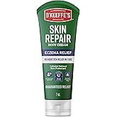 O’Keeffe’s Skin Repair Eczema Relief Body Cream, 7oz Tube (Pack of 1) – 48 Hour Itch Relief in One Use