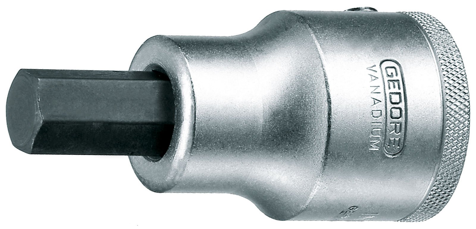 Gedore IN3214 3/4 14.0 x 80 mm 6 Hex Screwdriver Bit Socket - Silver