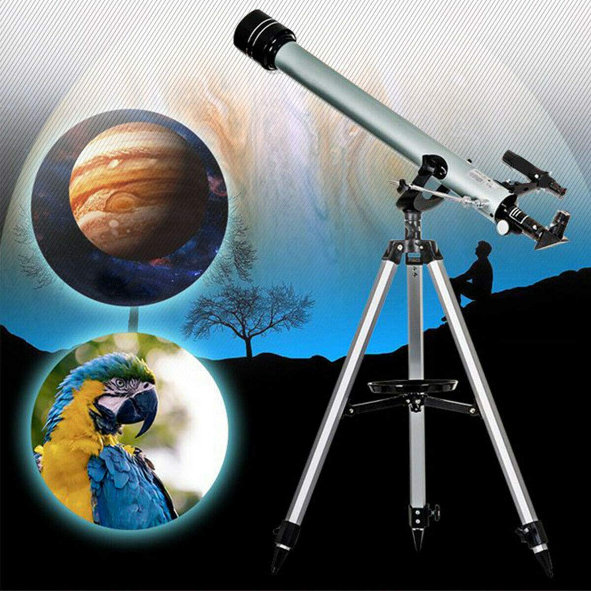 AZOD F70060 Professional Utral HD Astronomical Telescope 525 Times